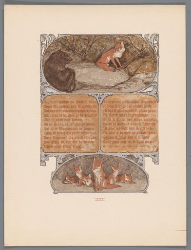 Bear (Bruun) and Fox (Reinaert)