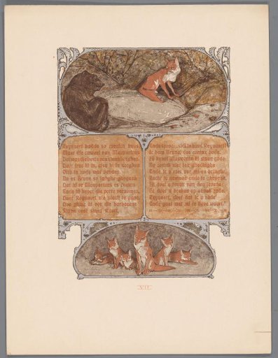 Bear (Bruun) and Fox (Reinaert)