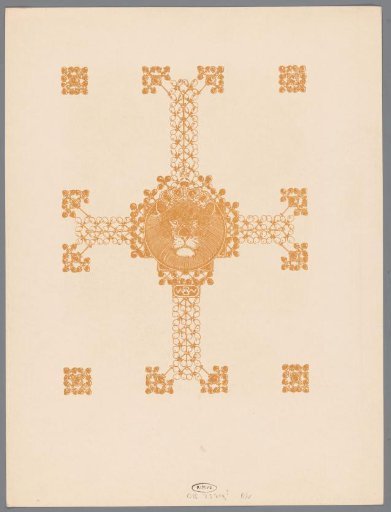 Ornamentation and crowned lion (Nobel)