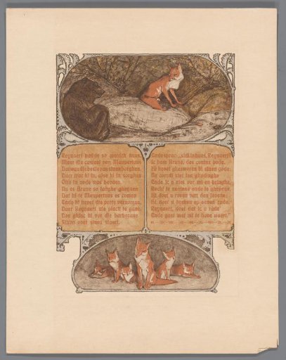 Bear (Bruun) and Fox (Reinaert)