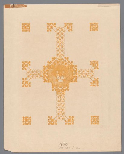 Ornamentation and crowned lion (Nobel)