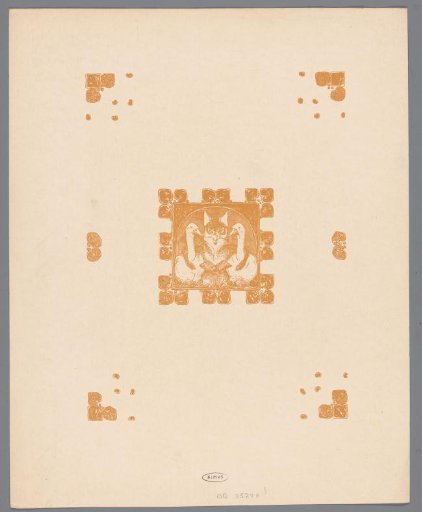 Ornamentation and a fox (Reinaert) with two geese