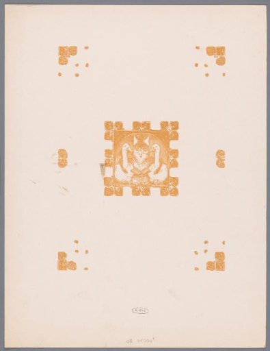 Ornamentation and a Fox (Reinaert) with Two Geese