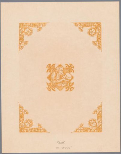 Ornamentation and a monkey with a skull