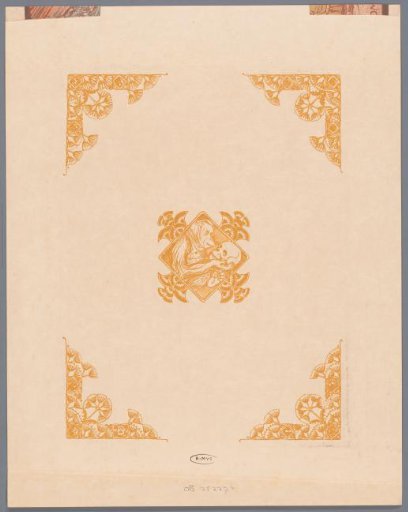 Ornamentation and a monkey with a skull