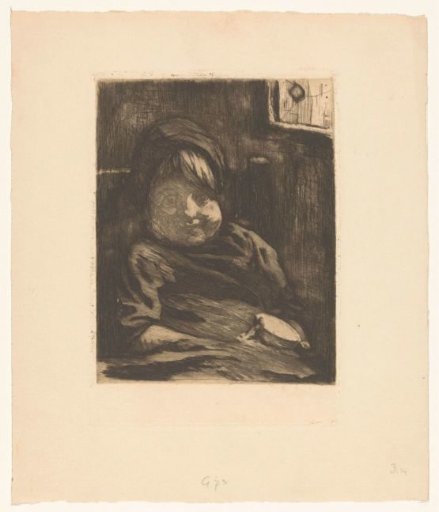 Seated Child with a Bowl