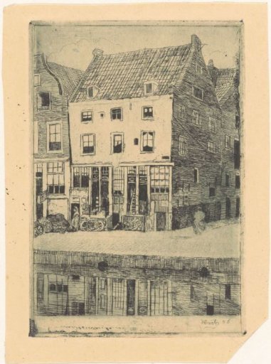 Houses along a City Canal