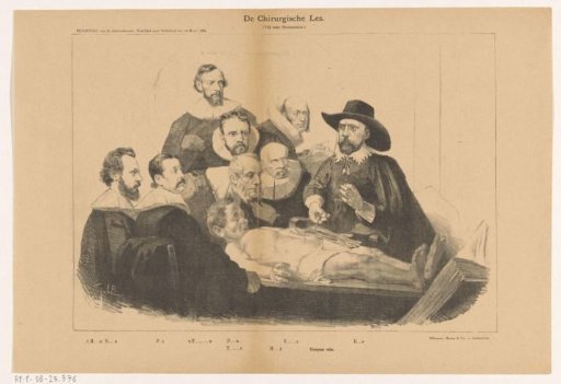 The Surgical Lesson. (Freely after Rembrandt.)