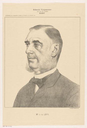 Portrait of Isaac Abraham Levy