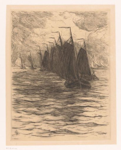 Fleet at Sea
