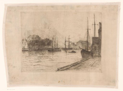 Harbour View with Town Hall in Vlissingen
