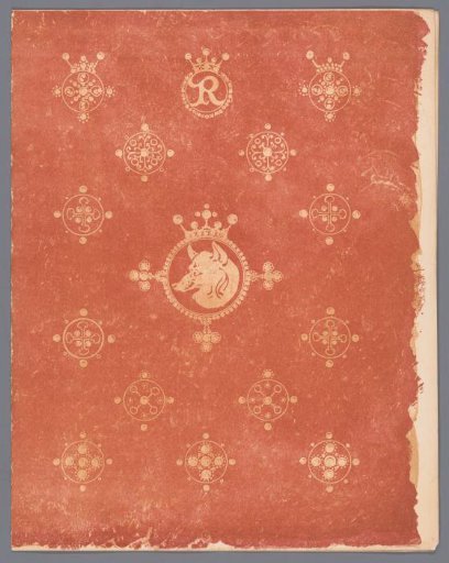 Cover and endpaper for: Stijn Streuvels, Reynard the Fox, 1910