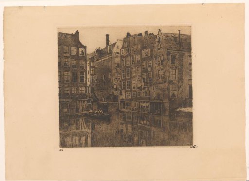 Oudezijds Voorburgwal and the Oudezijds Kolk in Amsterdam