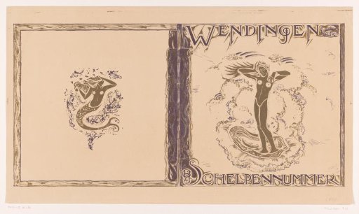 Cover design for: Wendingen, Shell Issue, 1923