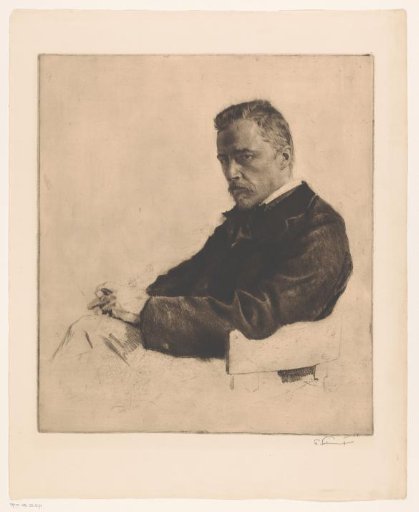 Portrait of Hugo Wolf