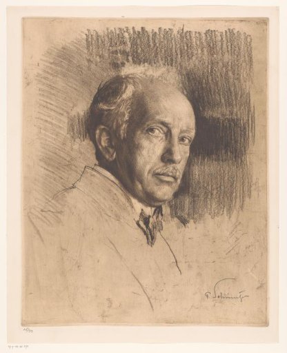Portrait of Richard Strauss
