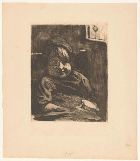 Seated Child with a Bowl