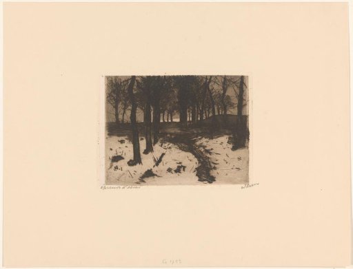 Landscape with Trees in Ewijkshoeve