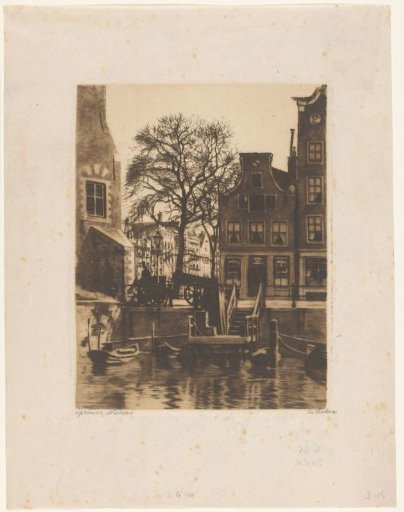 Drawbridge at the Montelbaanstoren in Amsterdam