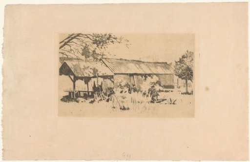 Outbuilding in nature on Java