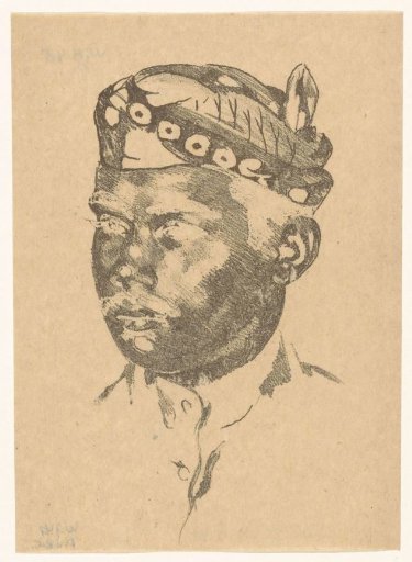 Portrait of a Sundanese man