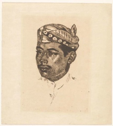 Portrait of a Sundanese man