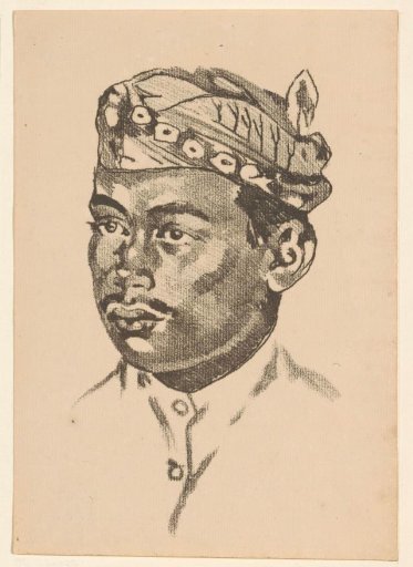 Portrait of a Sundanese man