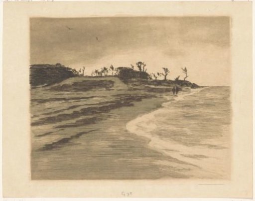 Coastline of the Zuiderzee in Valkeveen
