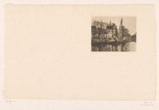 Interior with demolition for the construction of the Scheepvaarthuis