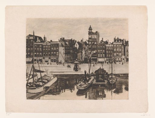 View of the Damrak