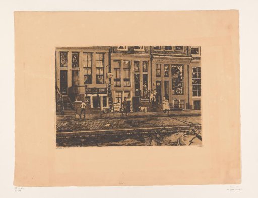 Oude Waal with the Laundry Facility of the Veltkamp Sisters