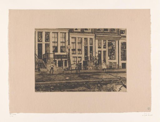 Oude Waal with the Laundry Facility of the Veltkamp Sisters