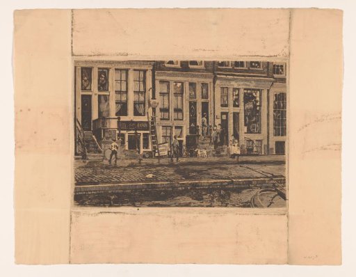 Oude Waal with the Laundry Facility of the Veltkamp Sisters