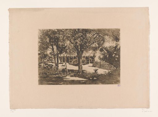 Stables with Horses on the Plantation Gambar in Java