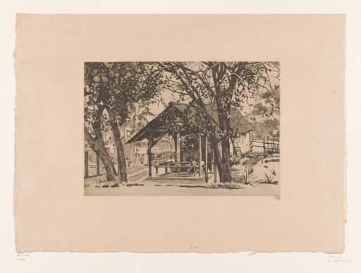 Outbuilding on the Plantation Gambar in Java