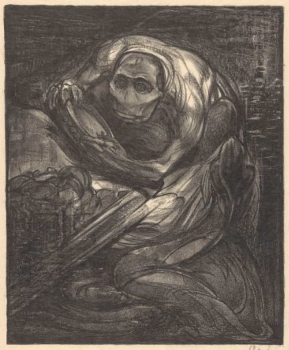 Monster with a scale
