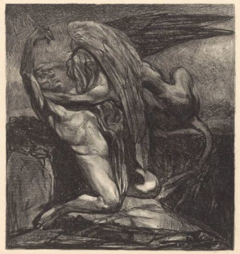 Sphinx with a Lifeless Man
