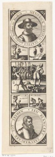 Execution of Henricus Slatius and Jan Blansaert, 1623