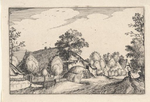 Houses on a Country Road