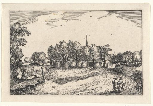 Landscape with a Monastery