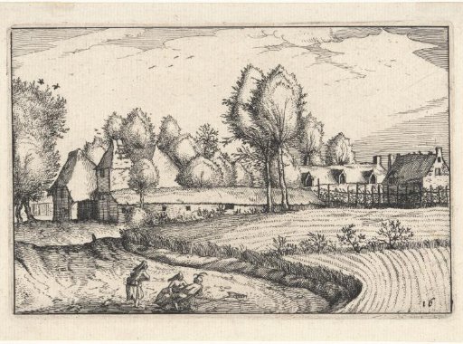 Road Along a Field