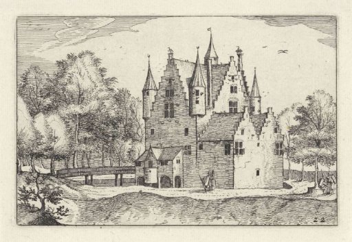 Castle in a landscape