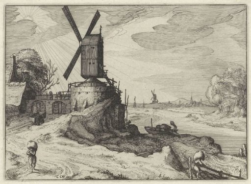Mill by a River