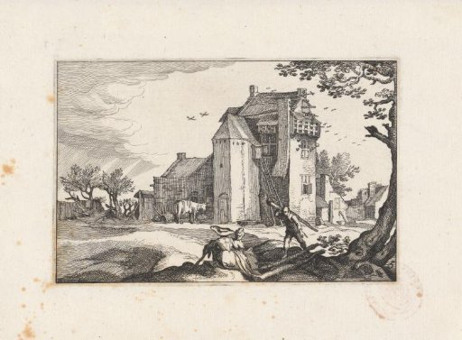 Farmhouse with a dovecote