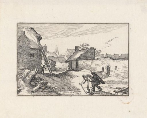 Farmhouse near a town
