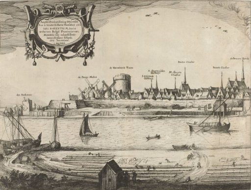 Profile of Deventer (plate I)