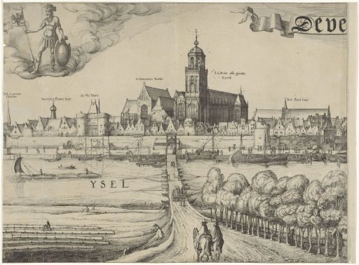 Profile of Deventer (plate II)