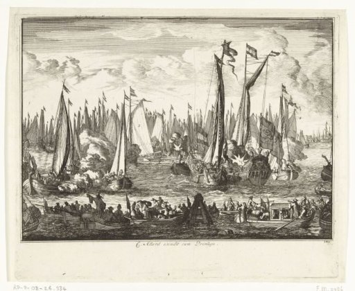 Naval battle on the IJ