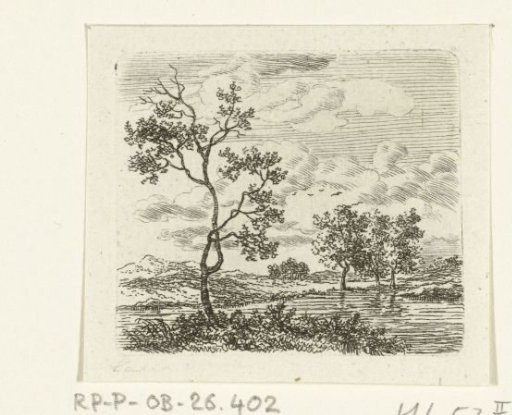 River Landscape with Trees