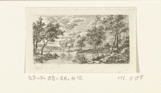 Landscape with River and Trees